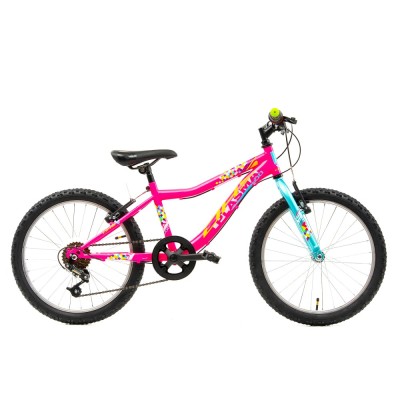 Bicicleta Copii DHS Plasma - 20 Inch, Roz Ultimate FactoryBikes foto