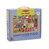 Primul meu puzzle de podea eco Alfabetul Animalelor, Melissa &amp; Doug