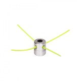 Tambur motocoasa universal din aluminiu, cap mosor motocositoare pentru taierea ierbii, 4 fire nylon 3 mm