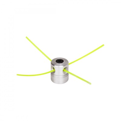 Tambur motocoasa universal din aluminiu, cap mosor motocositoare pentru taierea ierbii, 4 fire nylon 3 mm foto