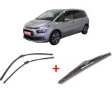 Cumpara ieftin Set 3 stergatoare CITROEN GRAND C4 SPACETOURER (3A_, 3E_) 2018-2019, parbriz si luneta, Bosch Twin