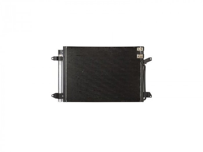 Condensator climatizare VW Beetle (5C1), 04.2011-, motor 1.2 TSI, 77 kw; 1.4 TSI, 118 kw; 2.0 TSI, 147 kw; 2.5, 125 kw benzina, full aluminiu brazat,