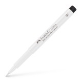 Pitt artist pen brush alb Faber-Castell
