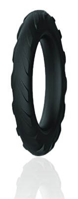 Inel Penis Tyre, Silicon Lichid, Negru, Guilty Toys, Mighty Warrior foto
