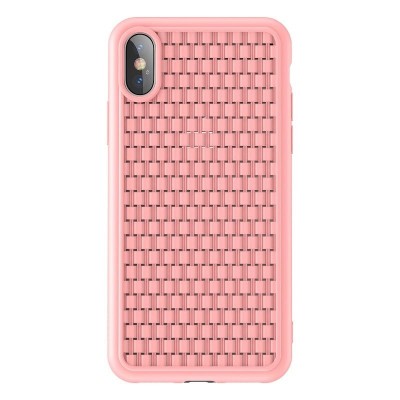 Husa Apple iPhone X / XS Baseus BV Case, Roz, 5.8 inch foto