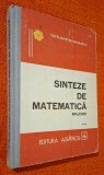 Sinteze de matematica Aplicatii Vol. III, CU RASPUNSURI, INDICATII, REZOLVARI - Catalin-Petru Nicolescu, Ed. Albatros, 1990