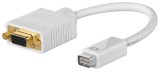 Cablu adaptor mini DVI-I la VGA mama Goobay