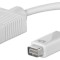 Cablu adaptor mini DVI-I la VGA mama Goobay