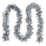 Cumpara ieftin Beteala brad Craciun argintie 200 cm