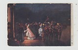 bnk cp Franta - carte postala circulata spre Romania - 1907