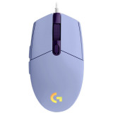 MOUSE LOGITECH, gaming, cu fir, USB, optic, 8000 dpi, butoane/scroll 6/1,