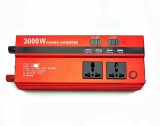 Invertor Auto 2000W, 220V, 4 USB, Display Dublu, Protectie Supra-sarcina, Scurtcircuit, Aliaj Aluminiu