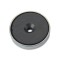 Magnet ferită oală D 50 mm cu gaură cu șanfren