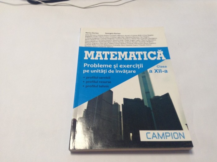 MATEMATICA M2 BURTEA ED CAMPION -RF16/3