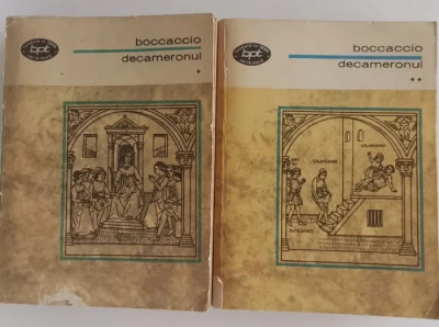 Boccaccio - Decameronul - 2 Volume foto