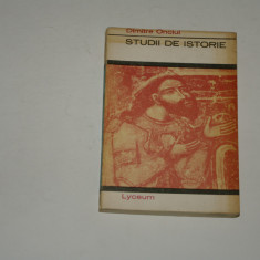 Studii de istorie - Dimitre Onciul