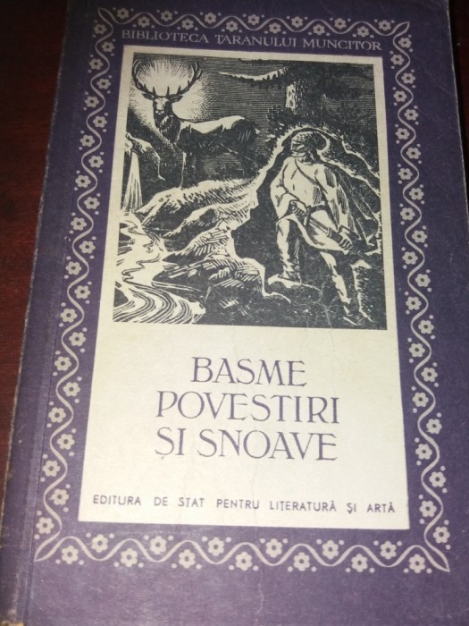 BASME POVESTIRI SI SNOAVE 1957