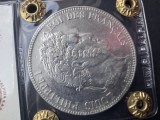 Monedă Franța 5 Franci 1838 W (Lille) - Louis Philippe I - Argint