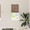 Jaluzea Bambus Maro 60x220cm vidaXL Rulou Fereastră Interior