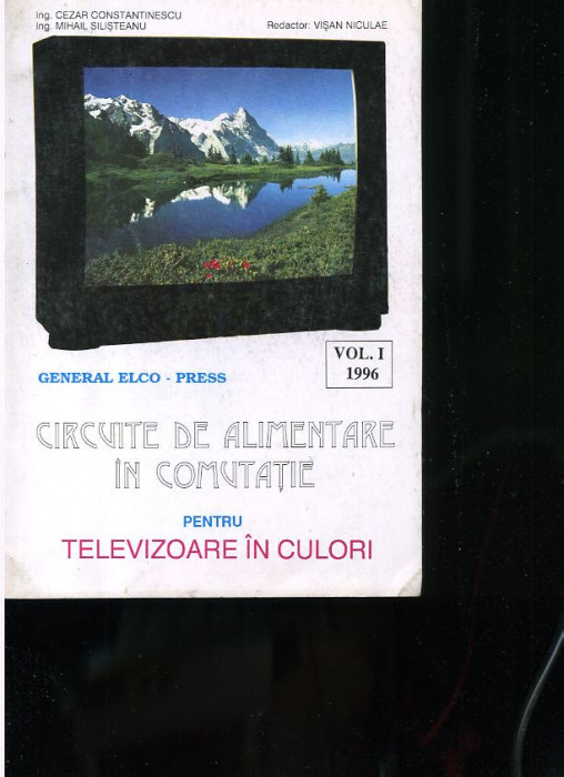 C. Constantinescu; M. Silişteanu Circuite de alimentare ... pt tv color