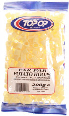 Top op Far Far Potato Hoops (Snacks Inele de Cartofi) 200g foto