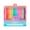 Pixuri retractabile cu gel si sclipici, Oh My Glitter!, set 12 culori, Ooly