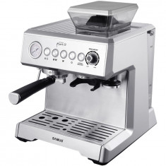 Espressor Samus Intense Prime 20, 1350 W, 20 Bar, Capacitate rasnita 200 g, Rezervor apa 2300 ml, Optiune 1 sau 2 cesti de cafea, Reglare si memorare