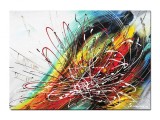 Cumpara ieftin Tablou abstract pictat manual, Vortex, 70x50cm ulei pe panza, gata de agatat pe perete