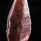 Corindon NATURAL rosu inchis cristal BRUT 5,80 ct.- cristal central - netratat