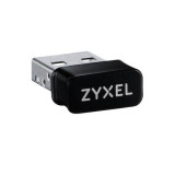 Placa de retea wireless ZyXEL NWD6602 802.11a.c AC1200 Dual band Port Nano USB Negru