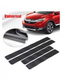 Set 4 bucati protectie Praguri Carbon 3D Universal culoare neagra
