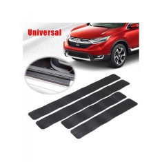 Set 4 bucati protectie Praguri Carbon 3D Universal culoare neagra