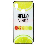 Husa Huawei P20 Lite TPU + Sticla, Lemon, Protectie Completa