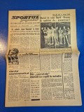 ziarul sportul popular 11 mai 1966