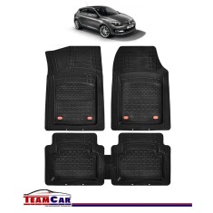 Covorașe Auto TeamCar&reg; Tip Tăviță Compatibile Renault Megane III Facelift (2014&ndash;2016) - Hatchback