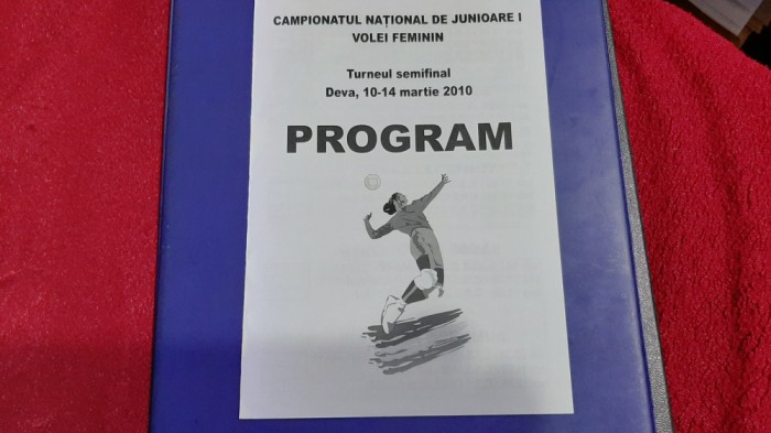 program Turneu semifinal volei