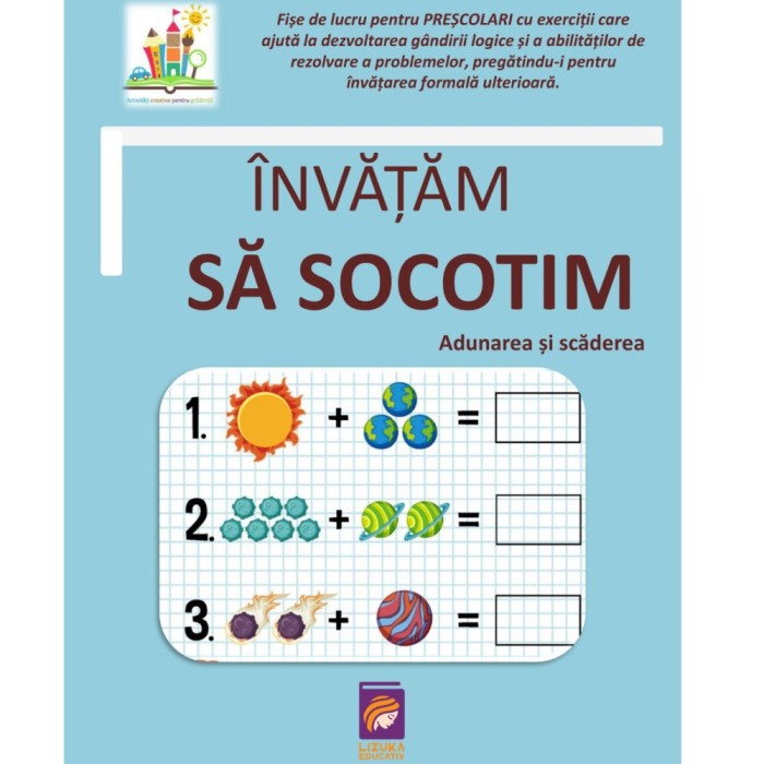 Invatam sa socotim. Adunarea si scaderea