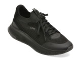 Cumpara ieftin Pantofi sport BOSS negri, 3113, din material textil
