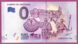 !!! 0 EURO SOUVENIR - SPANIA , CAMINO DE SANTIAGO , PELERINI - 2019.1 - UNC // NU TRIMIT PRIN CURIER