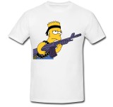 Cumpara ieftin Tricou &quot; Bart Simpson, AK47 &quot;