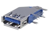 Soclu USB A THT 90&deg; USB 3.0 Aurit