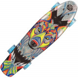 Cumpara ieftin Penny Board Wolf 22, Abec-7, PU, Aluminium Truck, Action One, Multicolor