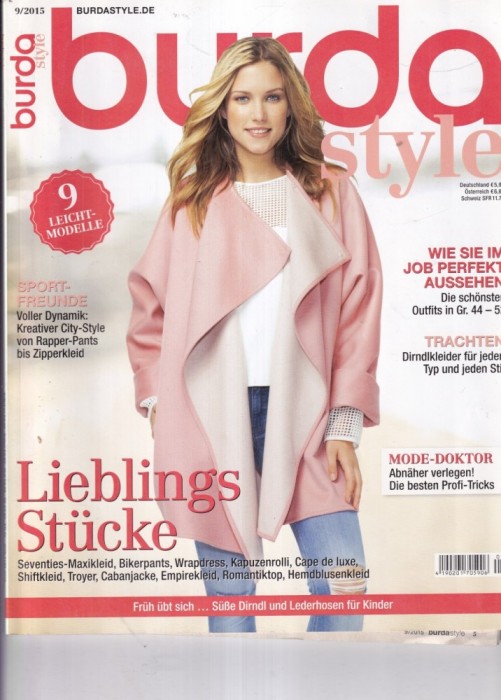 Burda, nr. 9/2015