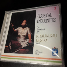 [CDA] Dr. M. Balamurali Krishna - Classical Encounters -sigilat - muzica indiana