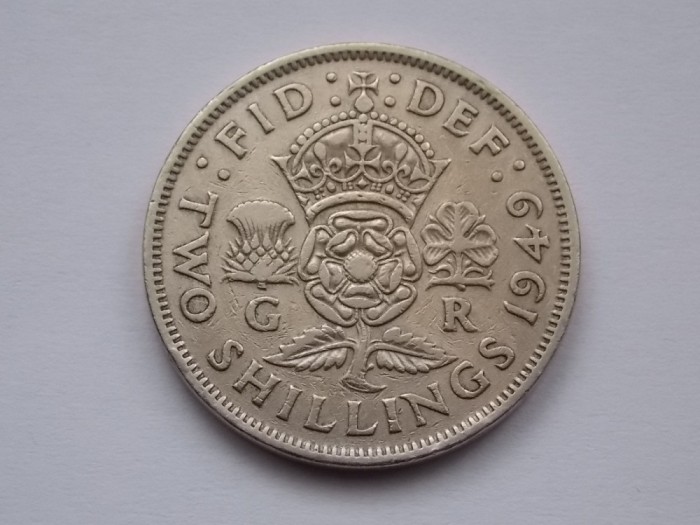 2 SHILLINGS 1949 GBR