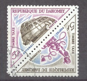 Dahomey 1967 Transport, used AE.222 foto