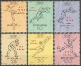 Trieste Zona B 1952 - Jocurile Olimpice, sport, serie neuzata