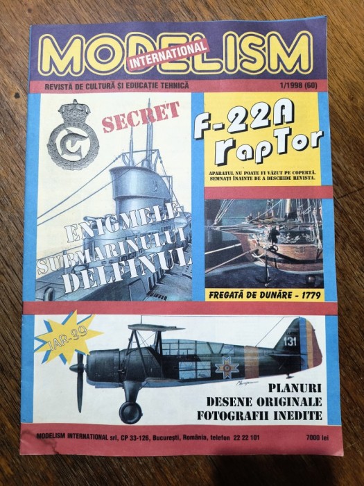 Revista Modelism nr. 1 / 1998 / C rev M1