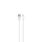 Cablu pentru incarcare si transfer de date XO NB103, USB/Lightning, 2.1A, 1 m, Alb