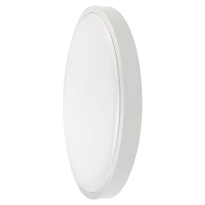 Plafoniera led 30w ip44 4000k alb neutru - alb foto